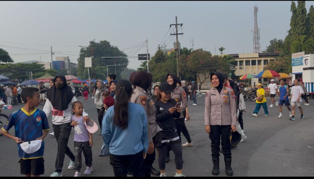 Harkamtibmas, Polresta Sidoarjo Maksimalkan Patroli Polwan Jenggala Presisi